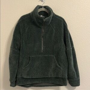 Lululemon Scuba Textured Sherpa Funnel Neck Half-Zip Fleece M/L